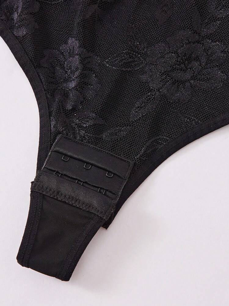 Women's Solid Color Elegant Shapewear Bodysuit