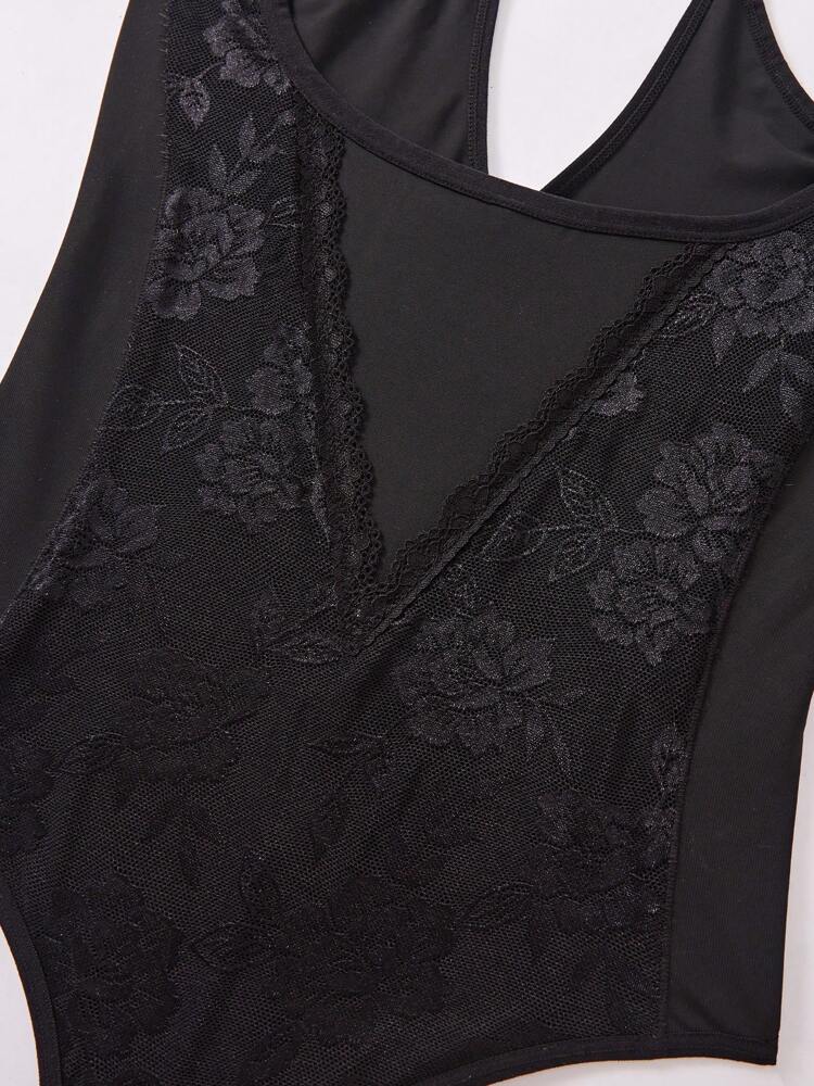 Women's Solid Color Elegant Shapewear Bodysuit